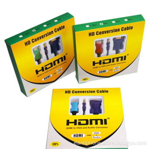 HDMI to VGA and Audio Converter